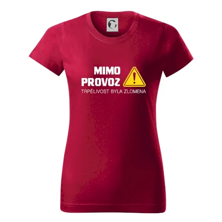 Mimo provoz - trpělivost byla zlomena