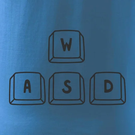WASD klávesy - prso