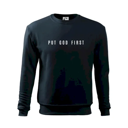 Put God first slabý nápis