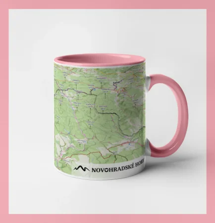 Hrnek - Novohradské hory mapa