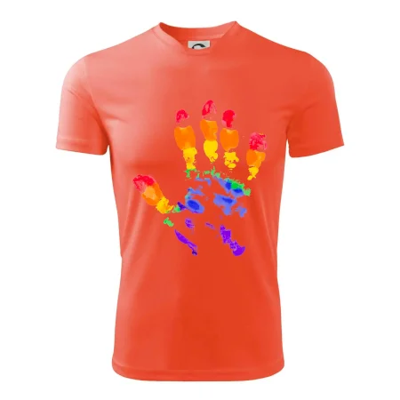 LGBT hand print