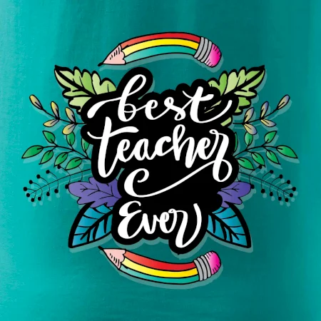 Barevné tužky best teacher ever