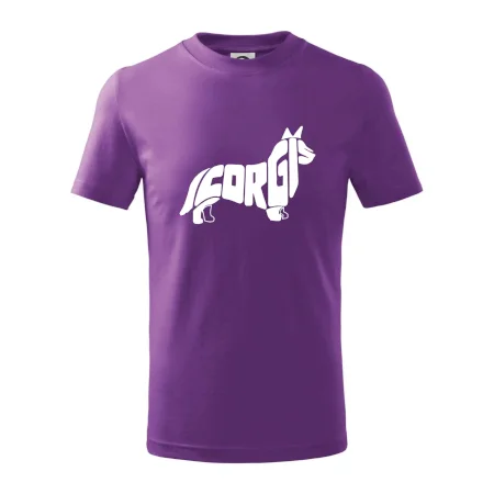 Corgi - nápis v těle
