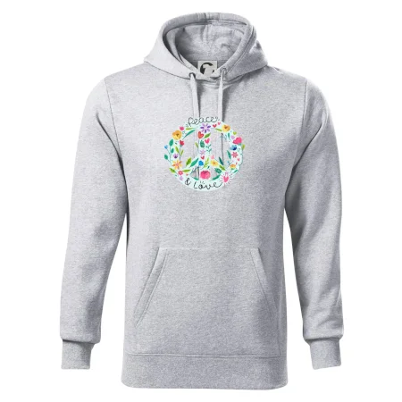 Peace and love symbol