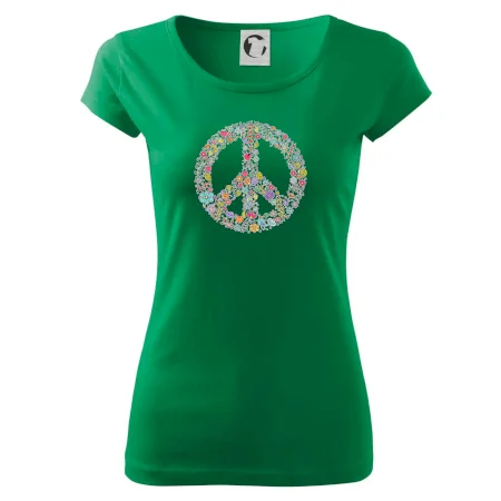 Peace symbol lístečky