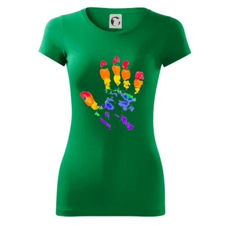 LGBT hand print