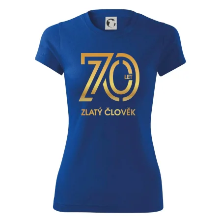 70 let zlatý člověk
