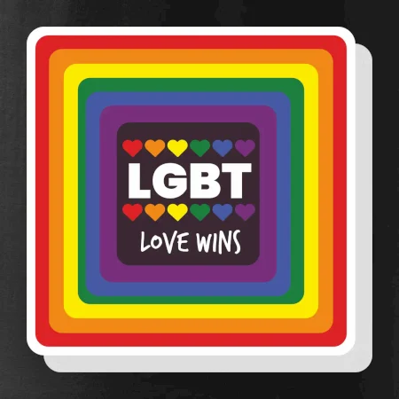 Love wins čtverec