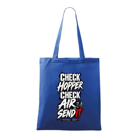 Kontrola zásobníku check hopper air paintball