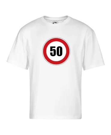 Dopravní značka - omezení rychlosti 50