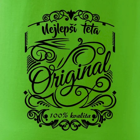 Vintage nejlepší teta 100% kvalita