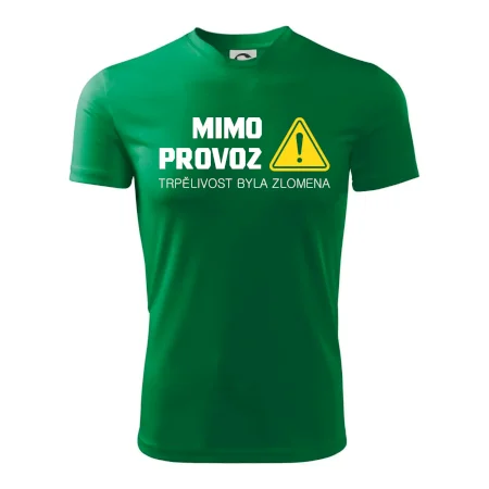 Mimo provoz - trpělivost byla zlomena