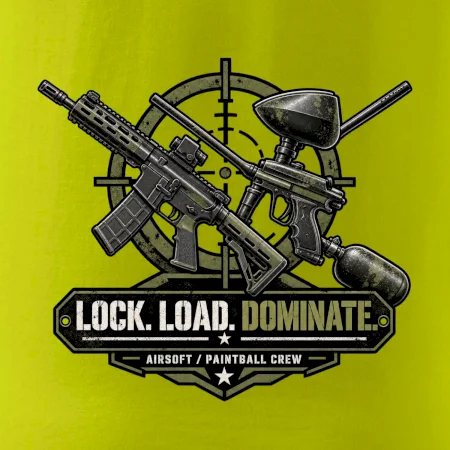 Taktická výzva lock load dominate airsoft