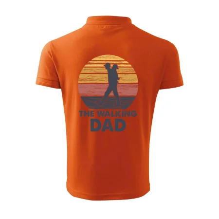 The walking dad - tata s dítětem na zádech