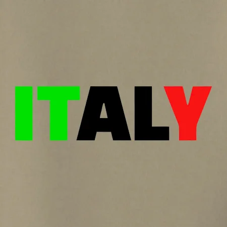 Italy Nápis