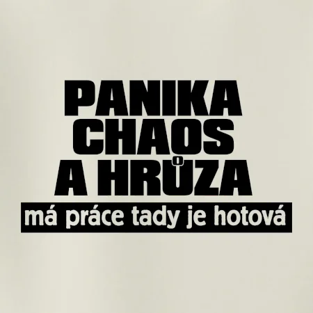 Panika, chaos a hrůza