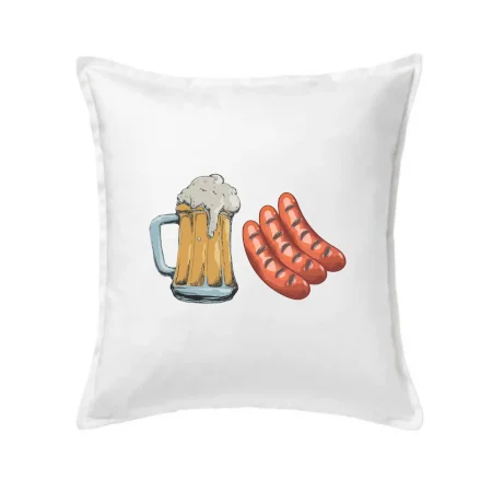 Pivo a klobása
