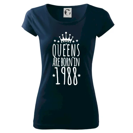Queens are born in 1988