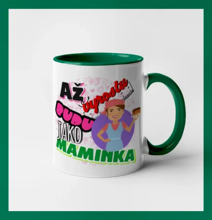 Až vyrostu budu jako maminka - cukrářka