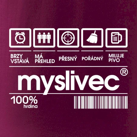 Čárový kód myslivec