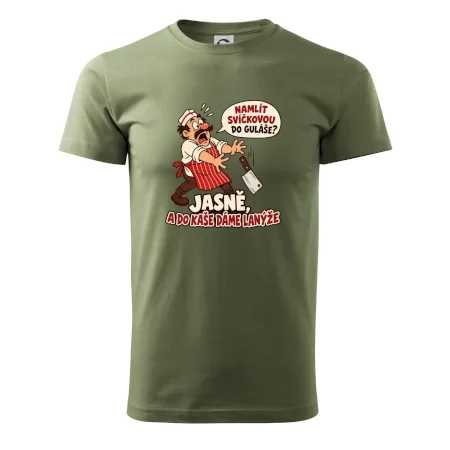 Svíčková do guláše a lanýže do kaše