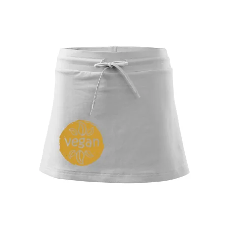Vegan hnědá kruh