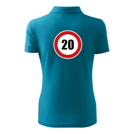 Dopravní značka - omezení rychlosti 20