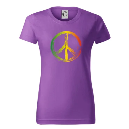 Peace symbol paint