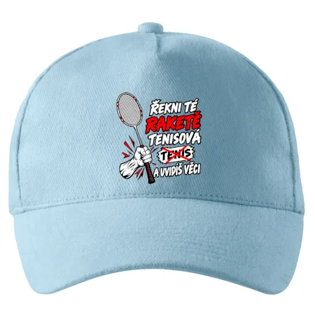 Badmintonová raketa není tenisová