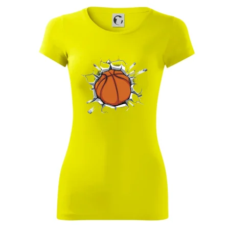 Basketbal míč v triku