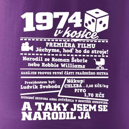 1974 v kostce