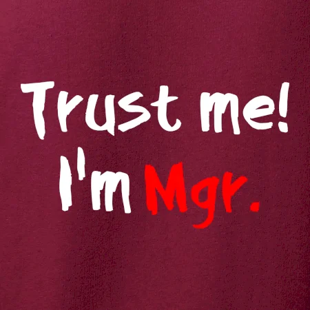 Trust me I´m  Mgr. / Věř mi jsem Magistr.