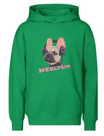 Francouzský buldoček neslyším