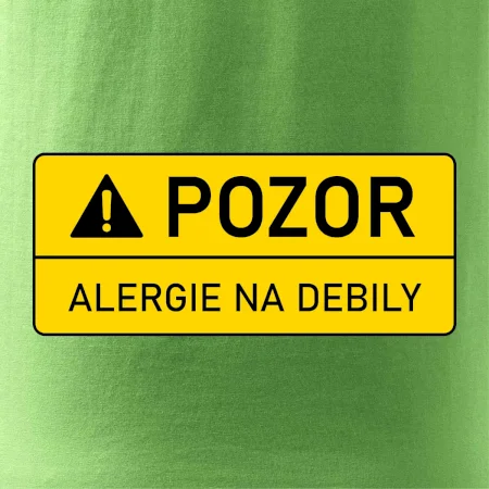 Pozor alergie na debily