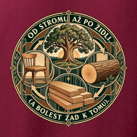 Od stromu až po dřevěnou židli
