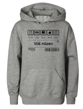Čárový kód - Vlastní text