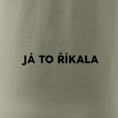 Já to říkala - tiskací