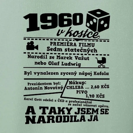 1960 v kostce