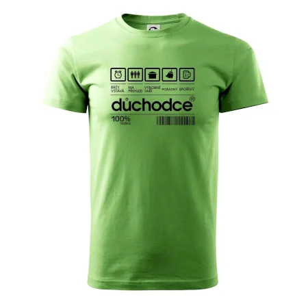 Čárový kód důchodce
