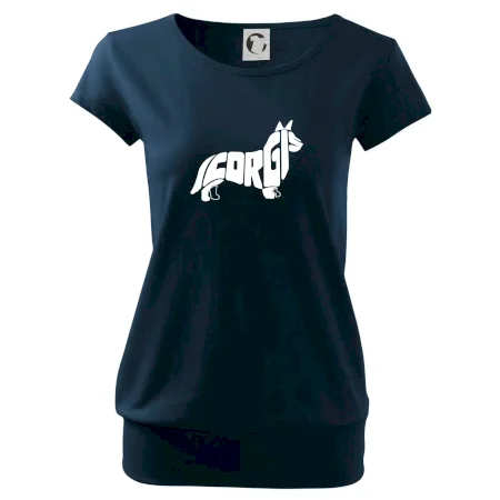 Corgi - nápis v těle