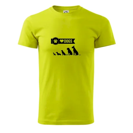 I love dogs - tlapka