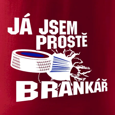 Ja jsem prostě brankář hokej
