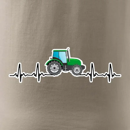 Traktor barevný ekg