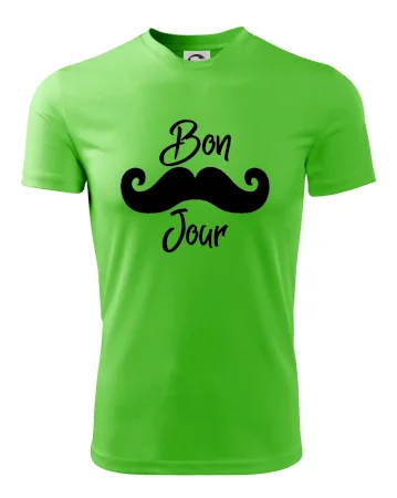 Mustache Bon Jour