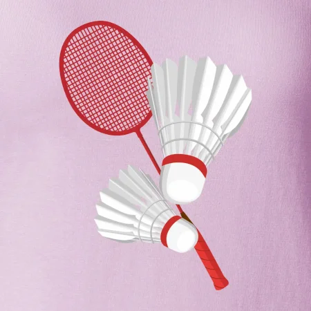 Badminton - pálka a košík