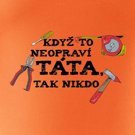 Když to neopraví táta, tak nikdo barevné