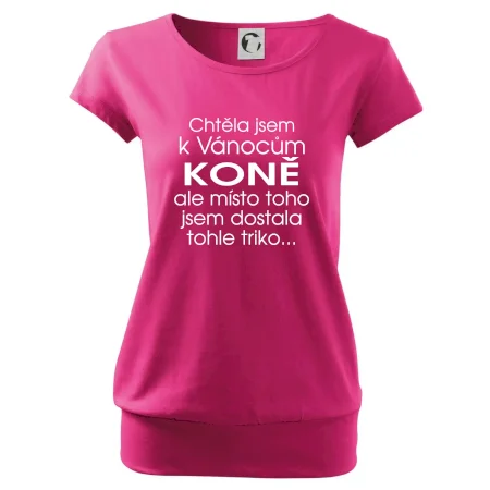 Chtěla jsem k Vánocům koně