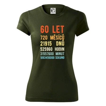 Narozeniny 60 přepočet času
