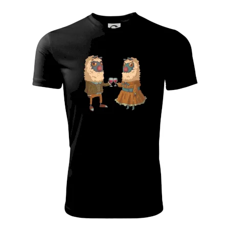 Alpaky s vínem pár