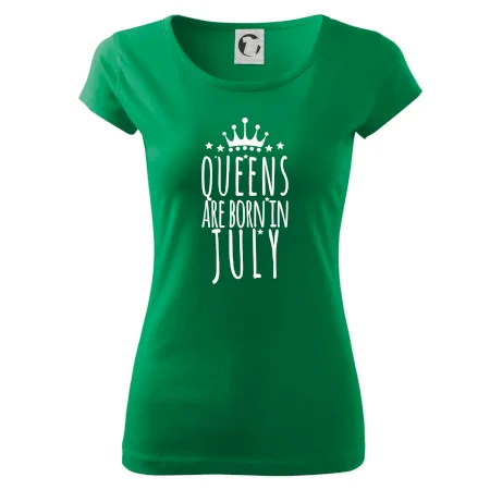 Queens are born in July